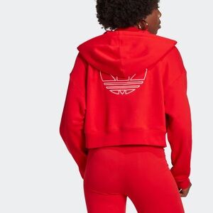 Women's adidas Originals Hoodie Vivid Red